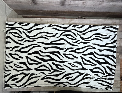 Zebra Warm Cozy Super Soft Comfort Fleece Throw Blanket 50x60
