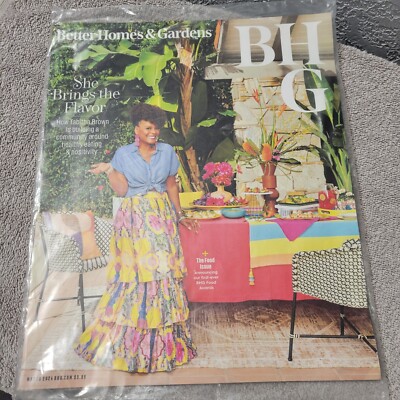 Better Homes & Gardens March 2024 She Brings The Flavor Tabitha Brown NEW -image