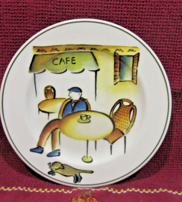 Rosanna Import Salad Plate  French Bistro Cafe Design-image