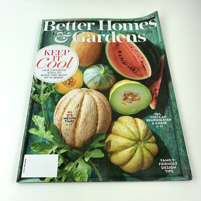 Better Homes and Gardens Magazine August 2020 Summer Issue-image