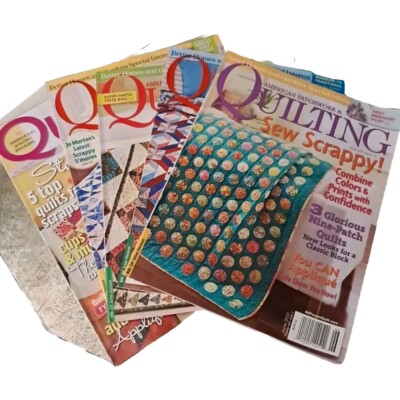 BETTER HOMES & GARDENS AMERICAN PATCHWORK & QUILTING MAGAZINE'S   LOT OF 4-image