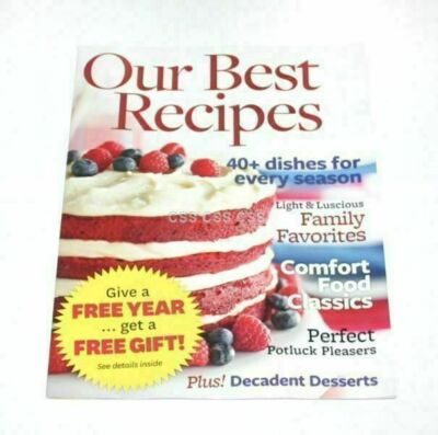 Better Homes and Gardens Magazine 2016 Best Recipes Comfort Food Potluck Dessert-image