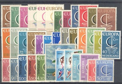 1966 EUROPA CEPT complete year set MNH-image