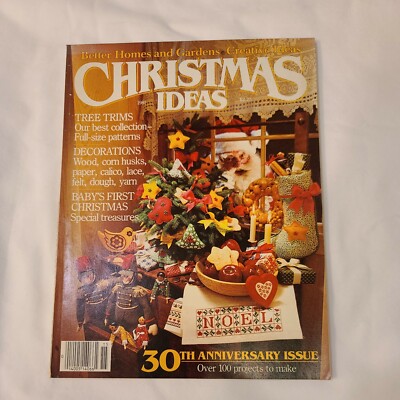 Better homes and gardens magazine creative ideas Christmas ideas 1981-image