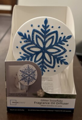 Christmas Mainstays SNOWFLAKE Fragrance Oil Diffuser-image