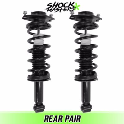 Rear Pair Complete Struts Spring Assemblies for 2010-2014 Subaru Legacy-image