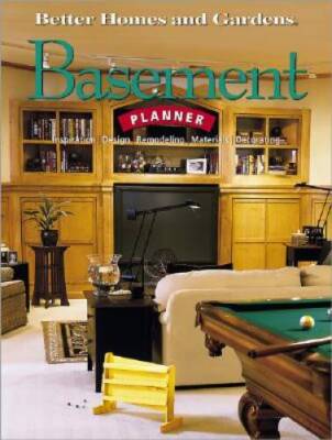 Better Homes  Gardens Basement Planner - Paperback - VERY GOOD-image