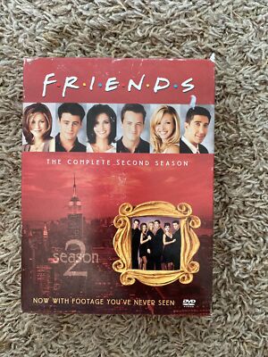 Friends - The Complete Second Season (DVD, 2002, 4-Disc Set, Four Disc Set)-image