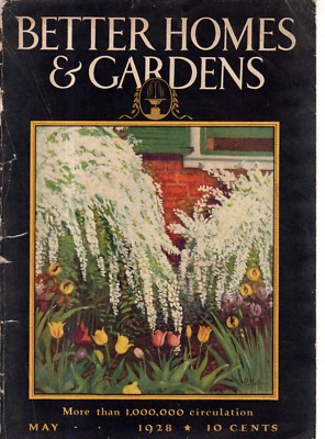 1928 Better Homes & Gardens May - Lily Pools; Houses in New Rochelle, Columbia S-image