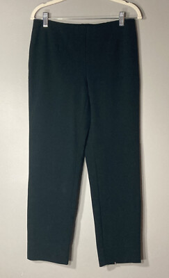 J. Jill Women’s Ponte Knit Leggings S Slim Leg Black Work Career Comfort Cozy-image