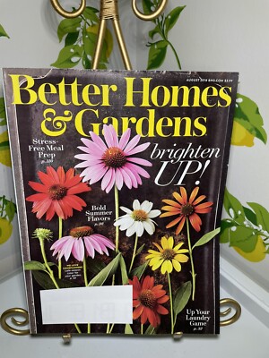 Better Homes and Gardens August 2018 Brighten Up!-image