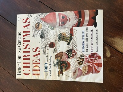 1960 Better Homes & Gardens Christmas Ideas Holiday Crafts Special-image