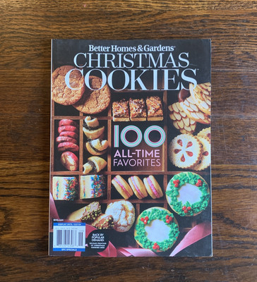 BETTER HOMES & GARDENS Magazine Christmas Cookies 100 All-Time Favorites -image