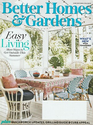 Better Homes & Gardens June 2019 Free & Fast SnH Best Deal on Ebay L@@K !!-image