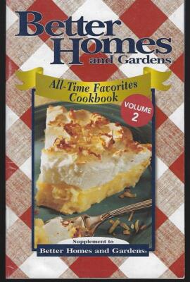 All-Time Favorites Cookbook Volume 2 by Better Homes and Gardens Recipes 2006-image