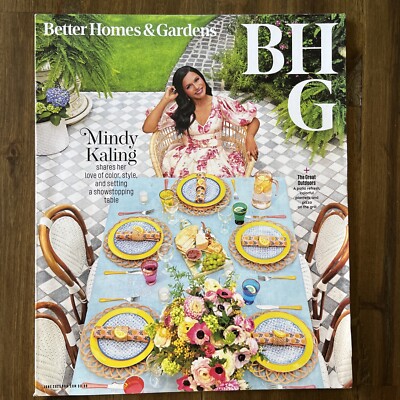 Better Homes and Gardens Magazine BHG Mindy Kaling June 2023-image