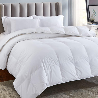 King Size Comforter Duvet Insert - Cozy Luxury down Alternative, Quilted Extra F-image