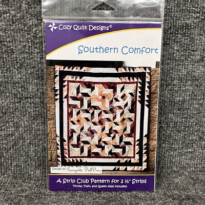 Cozy Quilt Designs Southern Comfort Strip Club Pattern 3 Sizes SRR-SC New-image