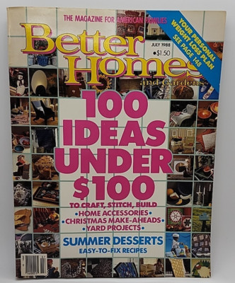 Better Homes And Gardens Magazine Volume 66 Number 7 July 1988-image