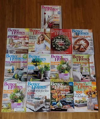 BETTER HOMES & GARDENS Magazine Lot of 13 (2013-2014)-image