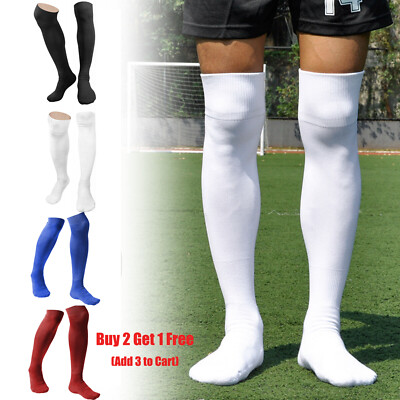 Men Sports Football Baseball Soccer Long Over Knee High Socks Hockey Unisex Gift-image