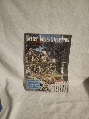 Vintage Better Homes & Gardens Magazine 1943 Good Condition-image