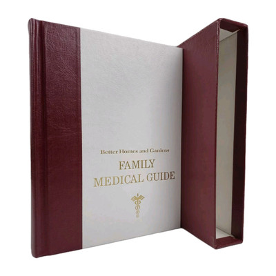 Better Homes & Gardens Family Medical Guide Vintage 1966 Hardcover Book & Sleeve-image