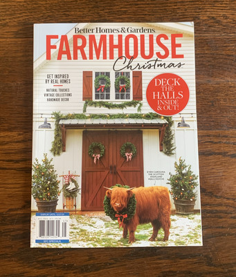 Better Homes & Gardens Magazine-Farm House-2024- Brand New-image