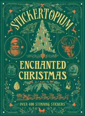 Design Eye Stickertopium: Enchanted Christmas (Hardback) (UK IMPORT)-image