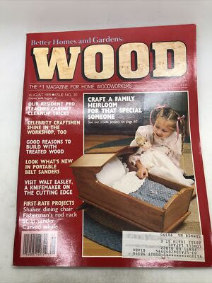 Better Homes and Gardens Wood August 1989-image