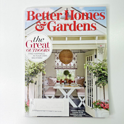 Better Homes & Gardens Magazine June 2021 Great Outdoors Issue Food Lifestyle-image