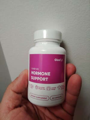 GleeFull Over 30 HORMONE SUPPORT Menopause Supplement for Women Hot Flash Relief-image