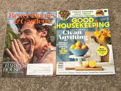 Better Homes And Gardens And Good Housekeeping Magazine Lot Of 2 - June 2022 -image