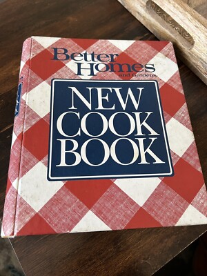 Better Homes & Gardens New Cook Book Hardcover Vintage 1989 10th Edition-image