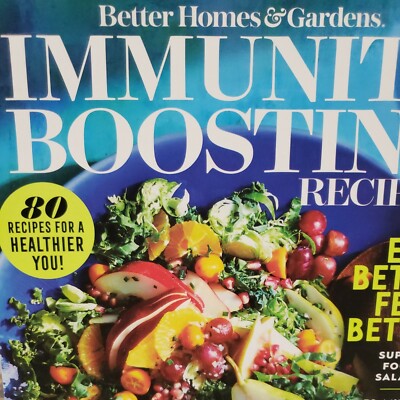 Better Homes and Gardens Immunity Boosting Recipes 2022, 80 Recipes BRAND NEW-image
