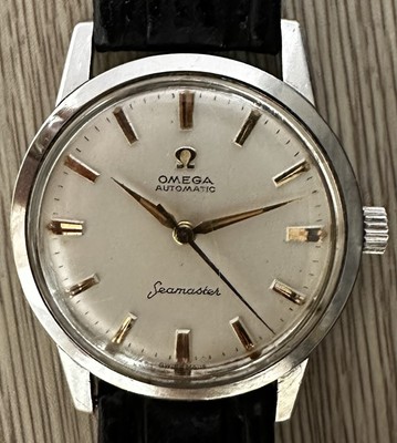 Vintage 1959-60  SS Omega Seamaster Cal.591 ref 14704 Men’s Watch Wow!-image