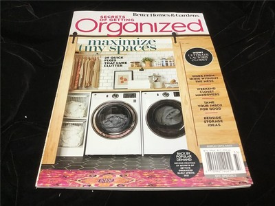 Better Homes & Gardens Magazine Secrets of Getting Organized: Maximize Spaces-image