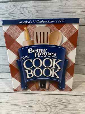 Better Homes and Gardens New Cook Book 12th Edition 2002 Ring-bound Great 🥘-image