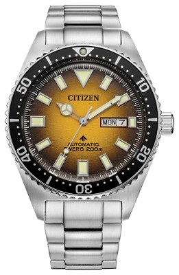 Citizen Men's Promaster Automatic Calendar Stainless Steel Watch 41MM NY0120-52X-image