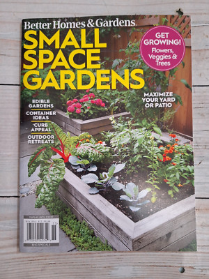 Better Homes & Gardens Small Space Gardens May 2025 Magazine Edible Gardens-image