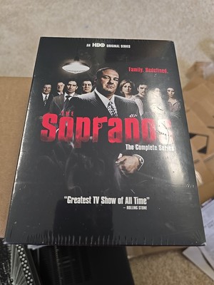 The Sopranos The Complete Series (DVD, 2014, 30-Disc Set) New Sealed Mint-image