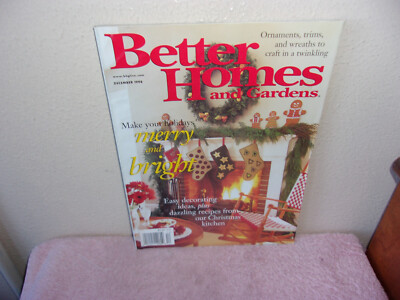 BETTER HOMES & GARDENS  MAGAZINE.