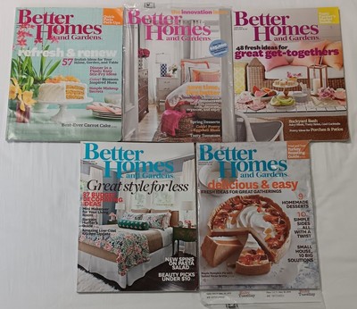 Better Homes and Gardens Magazine Lot of 5 April - November 2013-image