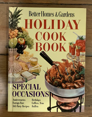 Vintage Better Homes and Gardens 1959 Holiday Cookbook Special Occasions-image