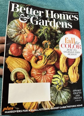 Better Homes & Gardens Magazine - October 2018 - Spooky Halloween Crafts-image