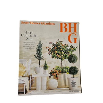 Better Homes & Gardens Magazine April 2024 Here Comes the Sun-image