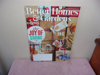 BETTER HOMES & GARDENS  MAGAZINE.