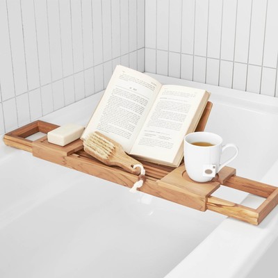 Better Homes & Gardens Bamboo Tub Tray Caddy-image