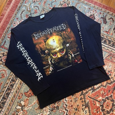 Vintage 2004 Decapitated Organic Hallucinosis L/S Shirt XL Band Winds Nihility-image
