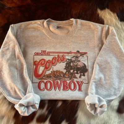 Coors Cowboy Sweatshirt-image